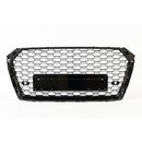 RS4 Wabendesign Khlergrill Wabengrill Glanz passend fr...